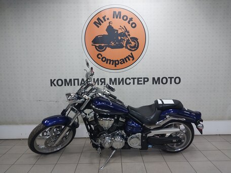 2014 Yamaha XV 1900, синий, 1125000 рублей, вид 2