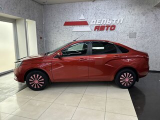 2017 Lada (ВАЗ) Vesta I, красный, 599000 рублей, вид 2