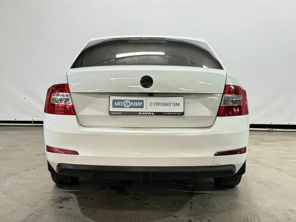 2013 Skoda Octavia III (A7), белый - вид 5
