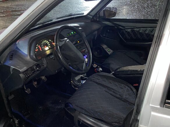 2009 Lada (ВАЗ) 2114, серебристый, 150000 рублей - вид 9