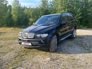 2004 BMW X5 3.0d I (E53) Рестайлинг, чёрный, 799999 рублей, вид 2