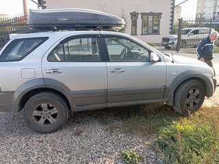 2005 Kia Sorento I, серебристый, 520000 рублей, вид 3