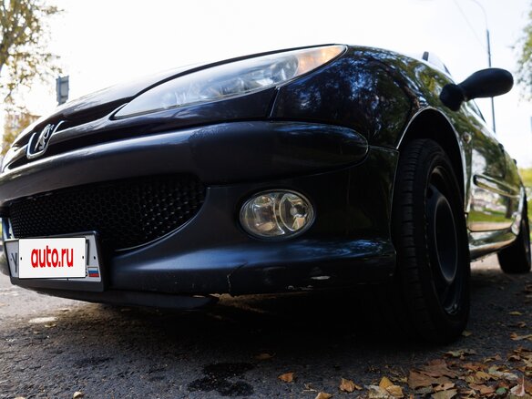2006 Peugeot 206, чёрный, 365000 рублей - вид 10