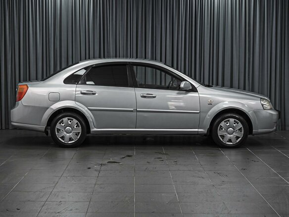 2009 Chevrolet Lacetti I, серебристый, 545000 рублей - вид 4