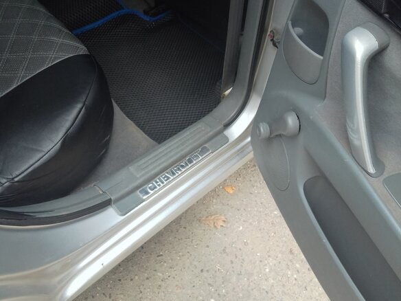 2012 Chevrolet Lacetti I, серебристый, 450000 рублей - вид 5