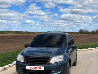 2013 Lada (ВАЗ) Granta I, синий, 469000 рублей, вид 1