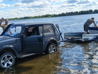 2013 Lada (ВАЗ) 2121 (4x4) I Рестайлинг, чёрный, 445000 рублей, вид 1