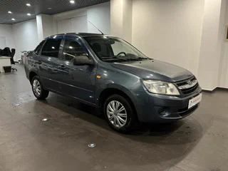 2014 Lada (ВАЗ) Granta I, серый, 318000 рублей, вид 1