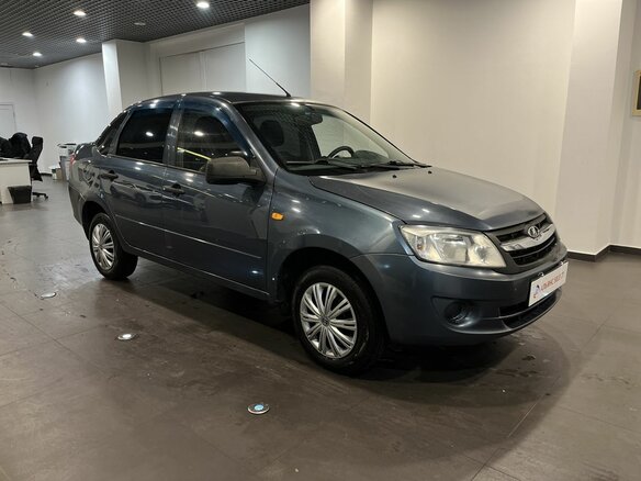 2014 Lada (ВАЗ) Granta I, серый, 318000 рублей