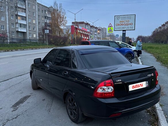 2011 Lada (ВАЗ) Priora I, чёрный, 350000 рублей - вид 17