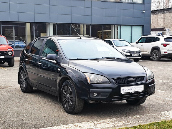 2007 Ford Focus II, чёрный, 545000 рублей - вид 1
