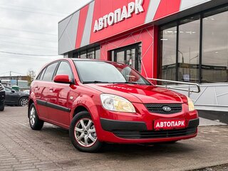 2009 Kia Rio II Рестайлинг, красный, 499000 рублей, вид 1
