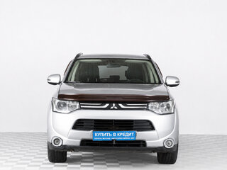 2013 Mitsubishi Outlander III, серебристый, 1379000 рублей, вид 2