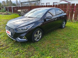 2020 Hyundai Solaris II, чёрный, 1490000 рублей, вид 1