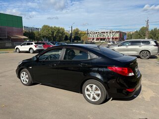 2014 Hyundai Solaris I, чёрный, 781000 рублей, вид 5