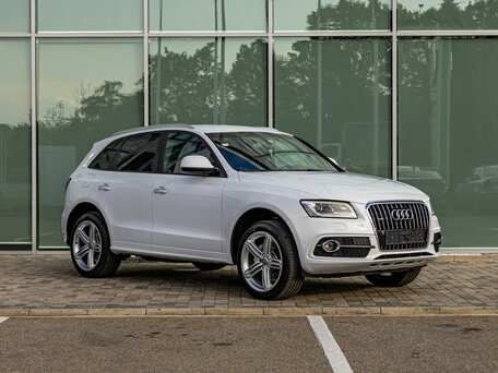 2015 Audi Q5 I (8R) Рестайлинг, белый, 2095000 рублей, вид 3