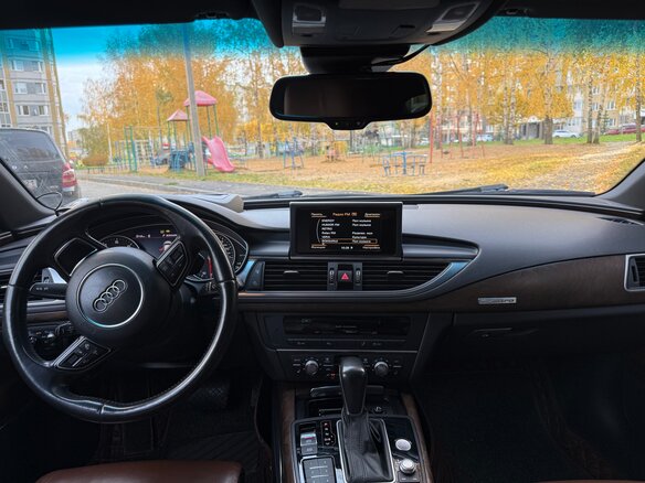 2015 Audi A7 I (4G) Рестайлинг, серый, 2400000 рублей - вид 7