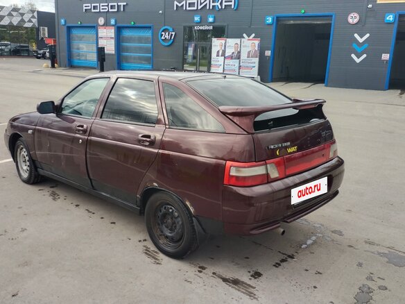 2008 Lada (ВАЗ) 2112, пурпурный, 155000 рублей - вид 3