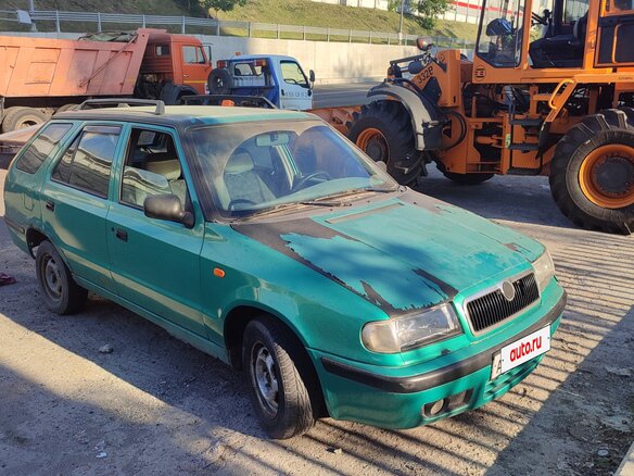 1998 Skoda Felicia I Рестайлинг, зелёный - вид 6