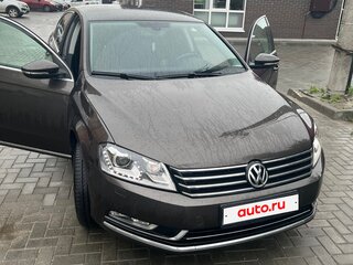 2012 Volkswagen Passat B7, коричневый, 1150000 рублей, вид 2