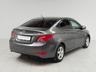 2015 Hyundai Solaris I Рестайлинг, серый, 820000 рублей, вид 5