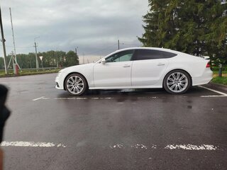 2013 Audi A7 I (4G), белый, 1500000 рублей, вид 3