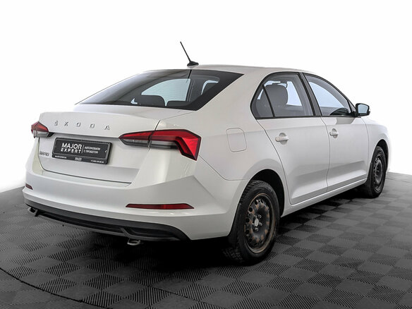 2021 Skoda Rapid II, белый - вид 4