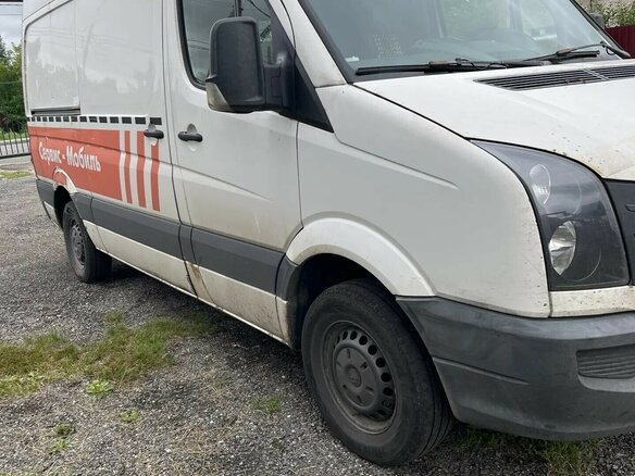 2013 Volkswagen Crafter, белый, 800000 рублей - вид 1