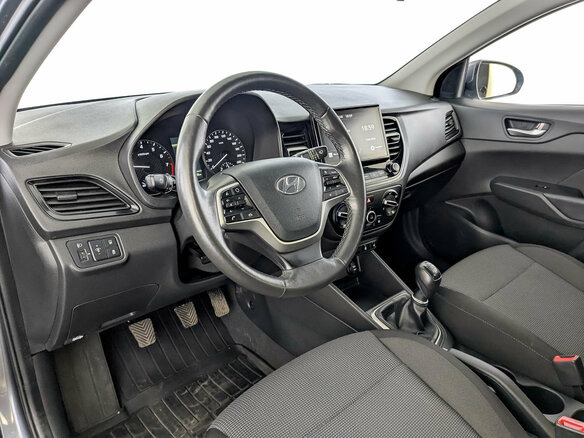 2021 Hyundai Solaris II Рестайлинг, серый - вид 15