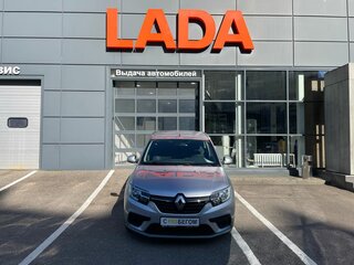 2021 Renault Logan II Рестайлинг, серый, 995000 рублей, вид 2