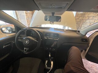 2012 Volkswagen Polo V, белый, 645000 рублей, вид 3
