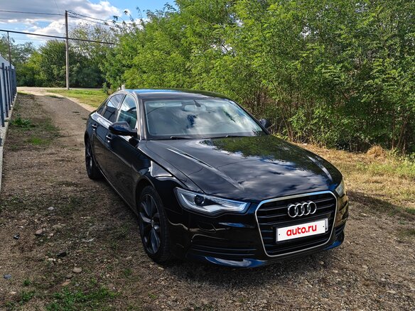 2014 Audi A6 IV (C7), чёрный, 1500000 рублей