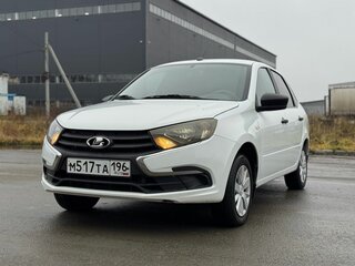 2020 Lada (ВАЗ) Granta I Рестайлинг, белый, 529000 рублей, вид 2