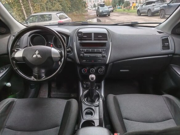 2011 Mitsubishi ASX I, чёрный, 1220000 рублей - вид 3