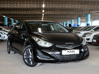 2014 Hyundai Elantra V (MD) Рестайлинг, чёрный, 1150000 рублей, вид 2