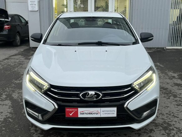 2023 Lada (ВАЗ) Vesta I Рестайлинг (NG), белый, 1129000 рублей - вид 3