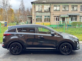 2019 Kia Sportage IV Рестайлинг, чёрный, 2150000 рублей, вид 2