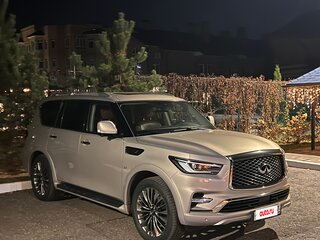 2019 Infiniti QX80 I Рестайлинг 2, жёлтый, 4700000 рублей, вид 3