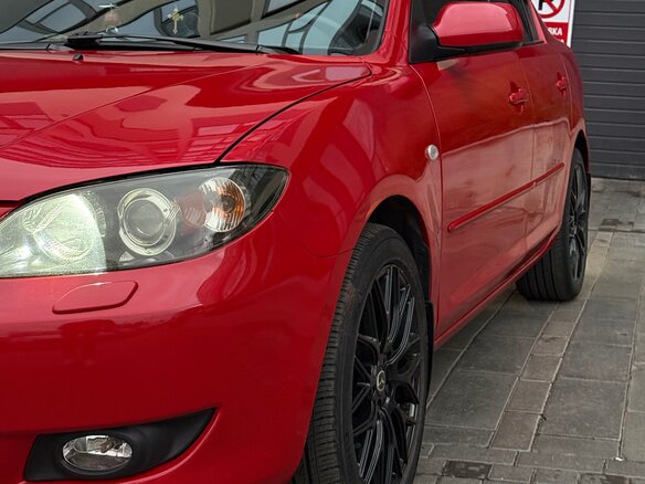 2006 Mazda 3 I (BK), красный, 670000 рублей - вид 1