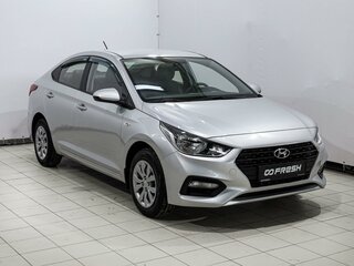 2019 Hyundai Solaris II, серебристый, 1479000 рублей, вид 1