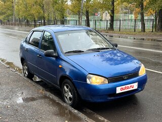 2006 Lada (ВАЗ) Kalina I, синий, 110000 рублей, вид 4