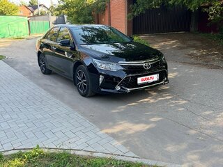 2017 Toyota Camry VII (XV50) Рестайлинг, чёрный, 2250000 рублей, вид 1