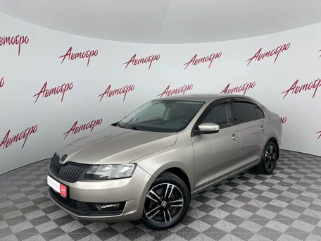 2018 Skoda Rapid I Рестайлинг, бежевый, 1199000 рублей, вид 1