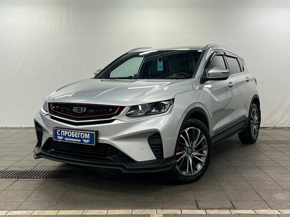 2021 Geely Coolray I, серебристый, 1600000 рублей