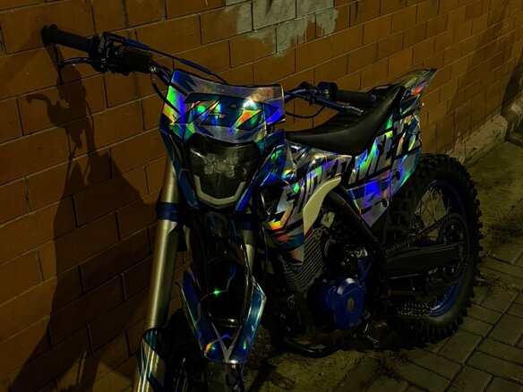 2023 Motoland XT300, синий, 130000 рублей