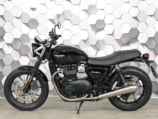 2016 Triumph Street Twin, чёрный, 579000 рублей, вид 4