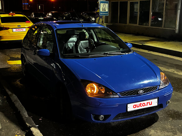 2002 Ford Focus ST ST170 I, синий, 495000 рублей - вид 3