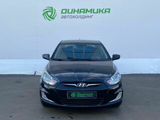 2011 Hyundai Solaris I, чёрный, 615000 рублей, вид 2