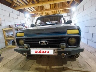 2001 Lada (ВАЗ) 2121 (4x4) I Рестайлинг, синий, 200000 рублей, вид 3