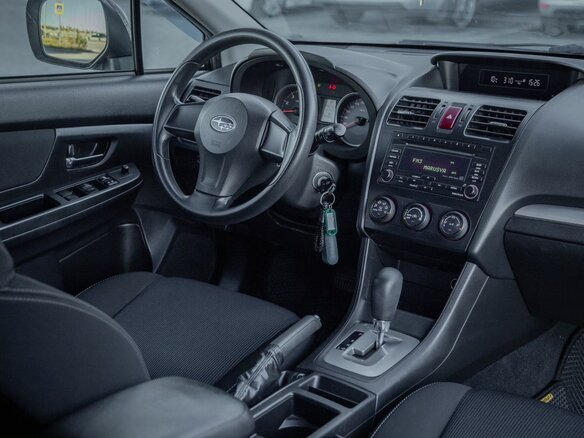 2012 Subaru XV I, чёрный, 999000 рублей - вид 5